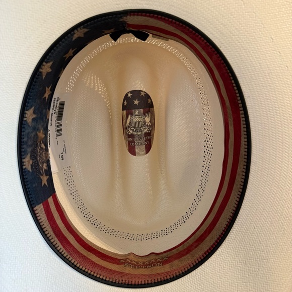 MENS COWBOY HAT STETSON CHEVEYO 61 7 5/8 - Picture 8 of 8